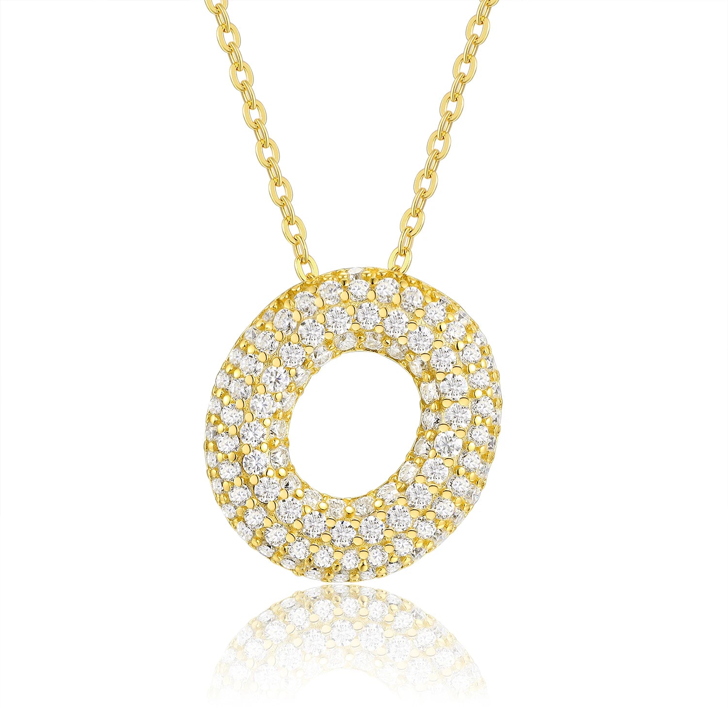 BUBBLE LETTER NECKLACE